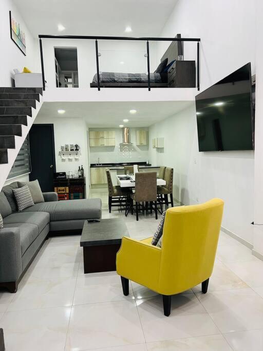 Apartmán Loft Elegante A 5 Min De Lomas Puebla Exteriér fotografie