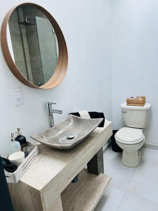 Apartmán Loft Elegante A 5 Min De Lomas Puebla Exteriér fotografie